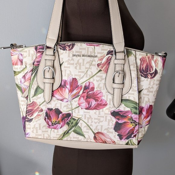 Dana Buchman Bags Dana Buchman Floral Shoulder Handbag Large Poshmark